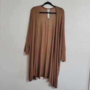 Chico's Open Front Duster Sweater